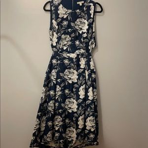 Eva Mendes A-Line Open Back Dress.